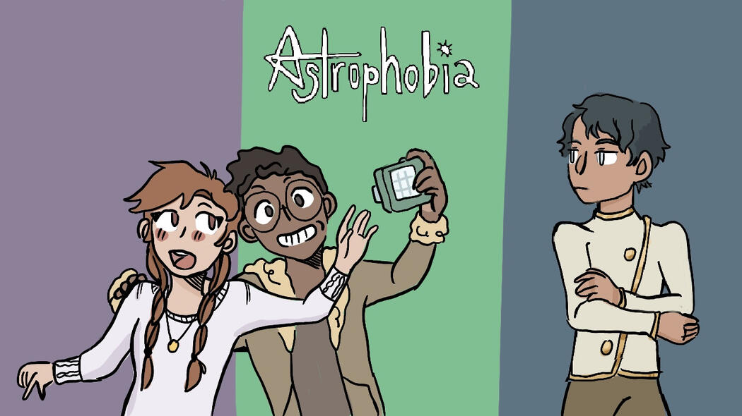 Painting of the moon over the ocean.